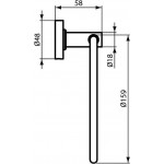 Держатель для полотенец Ideal Standard IOM